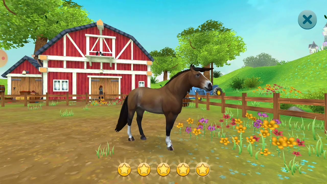 Star Stable Horses App- Leveling up my Finn Horse In 5x Speed!
