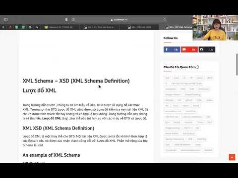 Video: Việc sử dụng lược đồ XML là gì?