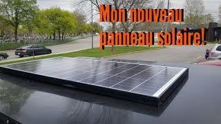 Nouveau panneau solaire pour mon Ecoflow