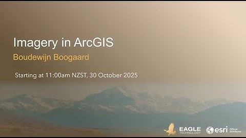Imagery in ArcGIS Video