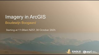 Imagery in ArcGIS Webinar