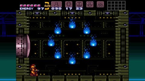 Beating Phantoon in Super Metroid