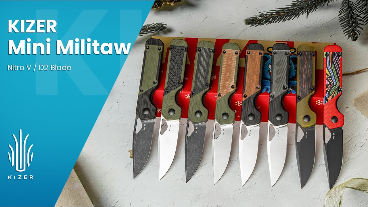 Introducing Kizer’s Vanguard Series Mini Militaw – available with 8 stunning options to choose from!