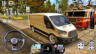 Driving School Sim#4 - White Van Driving in Washington DC - Best Android Gameplay screenshot 4