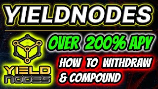 How To Compound Your Yieldnodes Profits To Make Even More Gains Best Masternode Project 2022