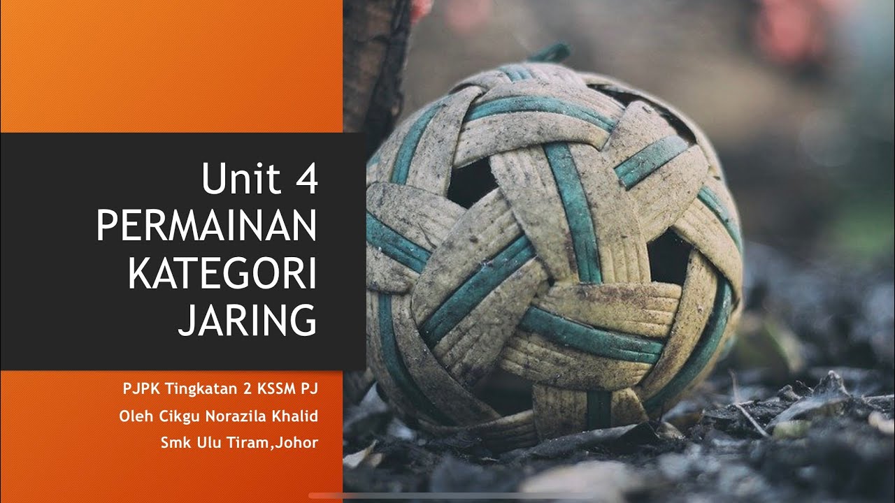 Nota PJPK T2 KSSM Unit 4 Permainan Kategori Jaring PJ - YouTube