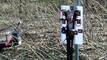 40 Meter Delta Loop Parasitic Array DPDT Switch and Front to Back Test