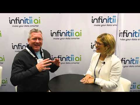 infinitii ai VP Kevin Marsh interviewed by partner US3 at WEFTEC on new Machine Learning offerings
