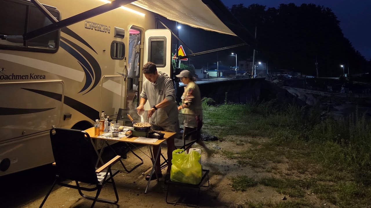 [엘리봉봉] 추석연휴 포항,영덕 낚시 캠핑카 차박 