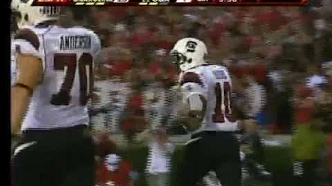 2009 USC at UGA 1st qtr  Garcia to Maddox TD