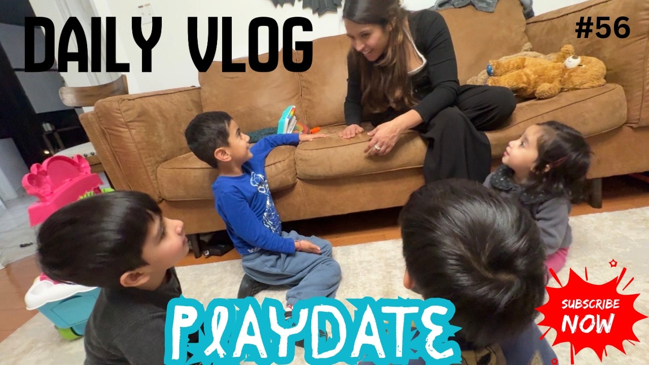 Dadu Dadi Ke Bina Adjust Kar Rahe Kids ❤️ | Mini Pizza Party & Fun Playdate 🍕🎉