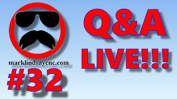 LIVE Q&A #32 - Trim Vectors With One Click - Design a Split Initial Monogram in Vectric Software