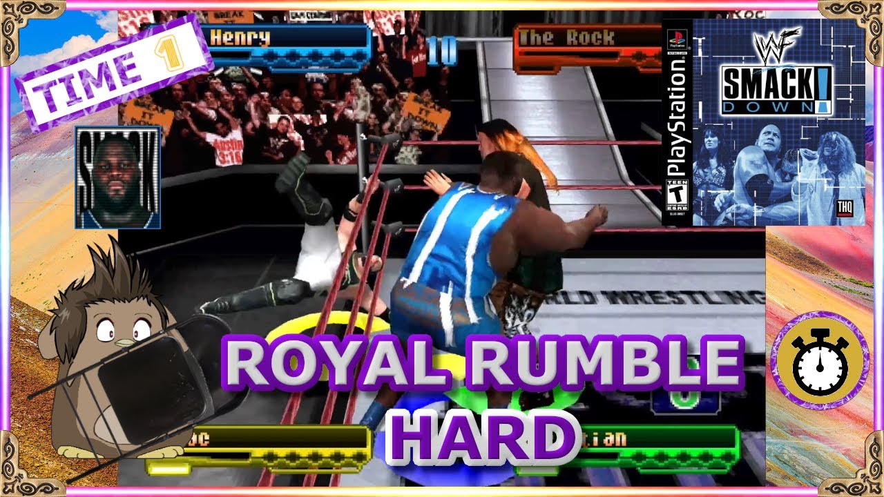 Mark Rumble Running WWF SmackDown! - Royal Rumble Speedrun (Mark Henry) - YouTube
