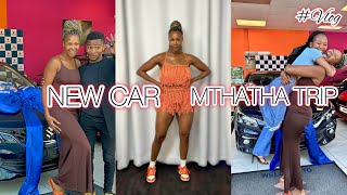 NEW CAR| MTHATHA TRIP #vlog #zintlekwaaiman