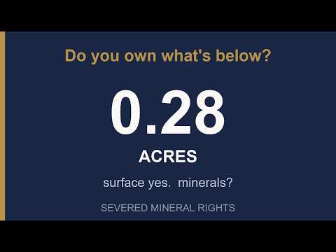 Do you own what is under your land?
