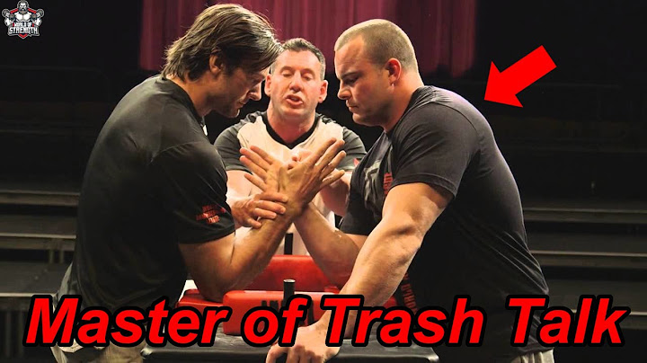 מאסטר ההיאבקות בזרועות Trashtalk - טראוויס באגנט