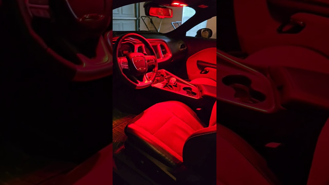 How to change your interior lights to LEDs challenger Hellcat 