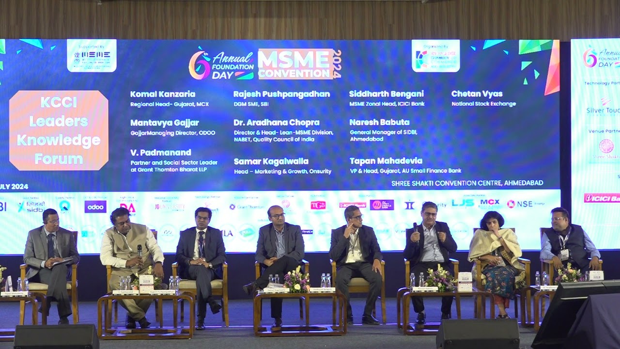 KCCI Leaders Knowledge Forum Pursuing the Sustainable Growth Agenda for MSMEs - 2