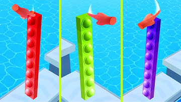 Pop It All - Very Satisfying And Relaxing ASMR Slicing Game Android,iOs