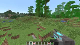 Minecraft Mod Showcase : GRAVITY GUN!