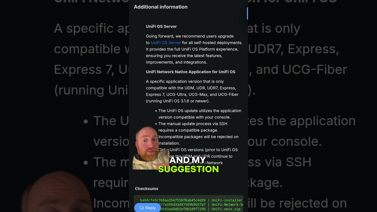 Self Hosted Unifi Controllers, time to get migrating #unifi #tech #unifinetworking #ubiquiti
