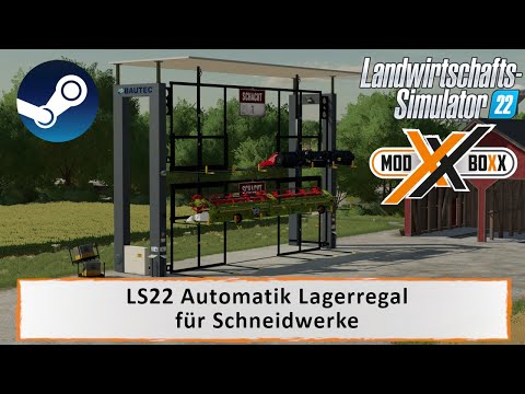 LS22 Mods | LS 22 Automatik Lagerregal für Schneidwerke| LS22 Modvorstellung |