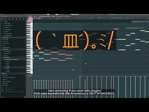 [FL piano roll tool]  -  Legato Selected ONLY (Custom PyScript)
