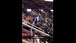 Cavs new dancer VVVnoffing