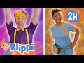 Blippi and Meekah&#39;s Opposite World 🤔 Blippi | Educational Kids Videos | After School Club