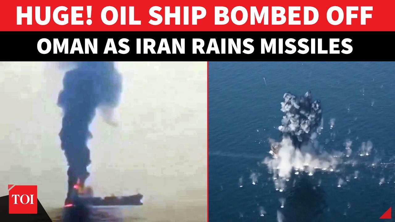 Huge Escalation In Mideast: Oil Ship Bombed Off Oman Coast After Iran Shuts Hormuz Strait | WATCH