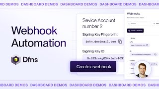 Dfns Demos | Webhook