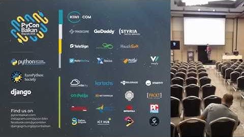 PyCon Balkan Belgrade 2018 - Day 3 - LIVE STREAM