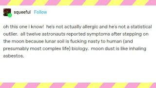Allergic to Moondust @BettinaLevyUT