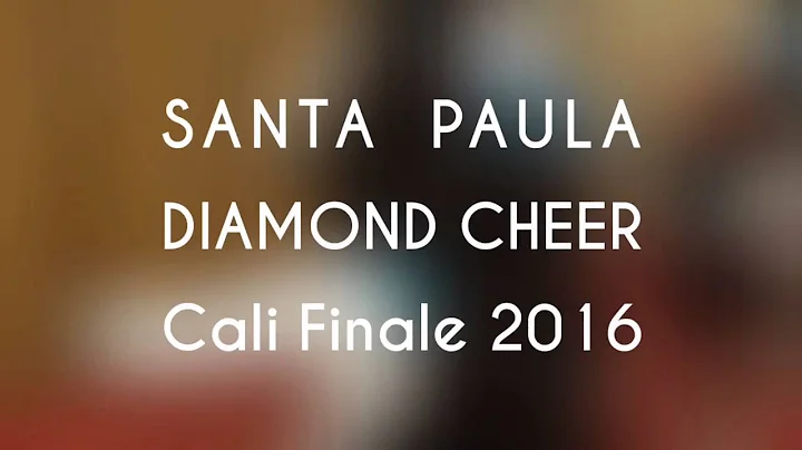Santa Paula Diamond Cheer- Cali Finale 2016 Recap