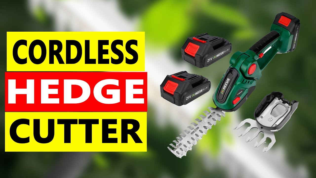 Top 5 Best Cordless Hedge Cutter 2025 - YouTube