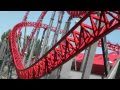 iSpeed Roller Coaster POV - Front Seat - Mirabilandia, Italy