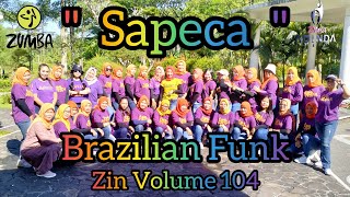 Zin 104 Sapeca - Brazilian Funk - Zumba Choreo - Zumba Volume Resimi