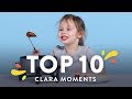 Top 10 Clara Moments | Top 10 | HiHo Kids