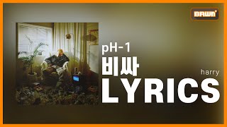 Video thumbnail of "[LYRICS/가사] pH-1 - 비싸"
