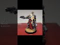 First test of Red Scorpions colour scheme #warhammer #warhammer40k #miniaturepainting #spacemarines