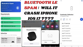 Bluetooth LE Spam |Latest Update |How to Spoof from Android to Android & iOS + windows & Lovespouse.