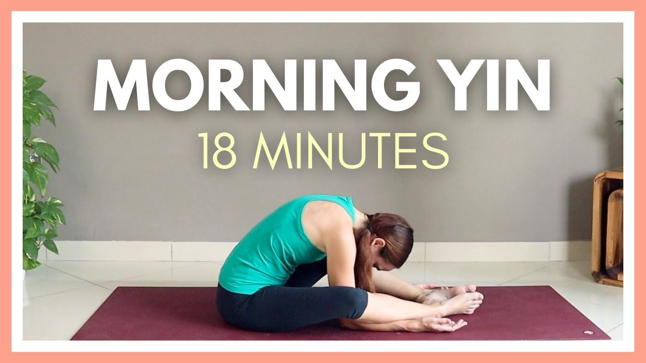 Morning Yin Yoga - 18 minute no props practice to start your day right! 🌞