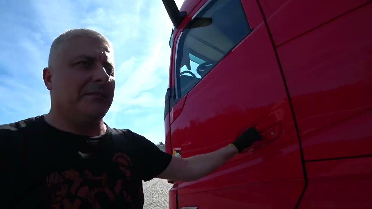 184 - ZBIEG NIESZCZĘŚĆ W TRASIE - NAPRAWA AGREGATU CIASNY ROZŁADUNEK.