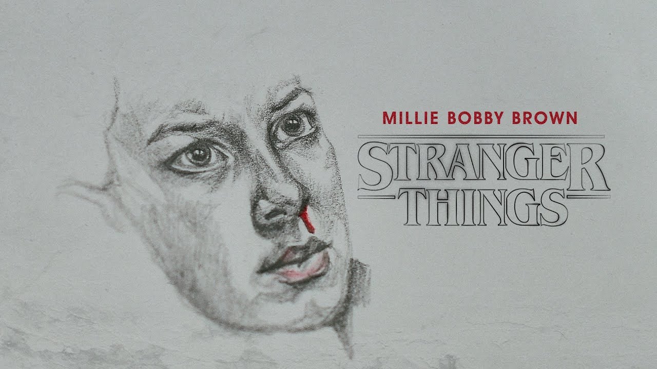 Drawing Millie Bobby Brown From Stranger Things 2 Nikon D750