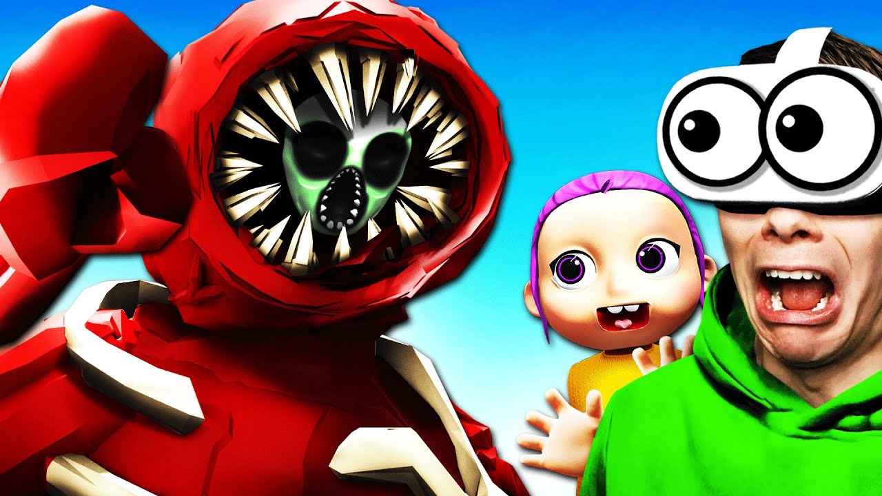 Opening ROBLOX DOORS In VR BABY SIMULATOR - YouTube