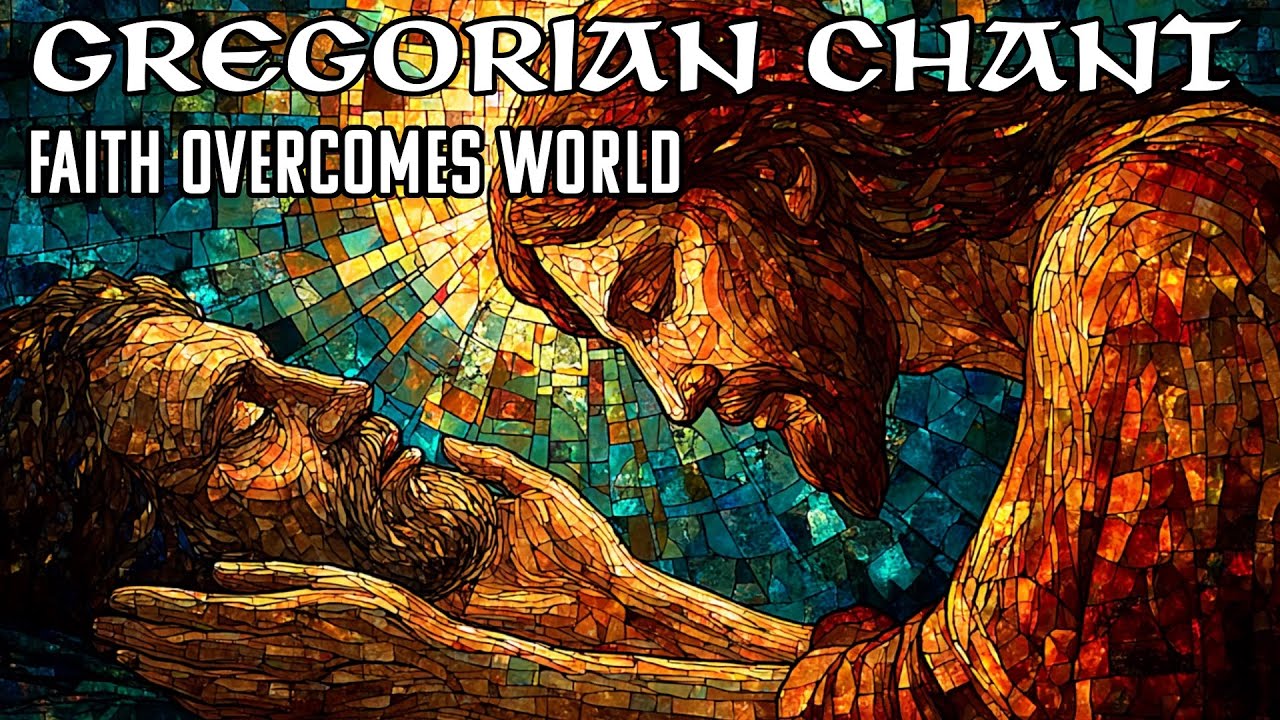 Gregorian Chant Prayer | Faith Overcomes World ✝️