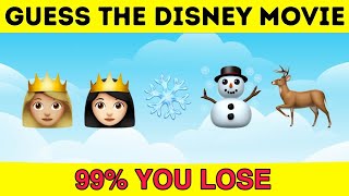 Can You Guess The Disney Movie By The Emojis? IMPOSSIBLE CHALLENGE