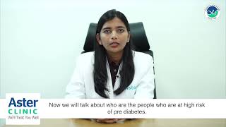 What is Pre diabetes?