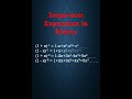 Important Expansion in maths. Algebraic expansions. #expansions #maths #share #viralshorts #likes