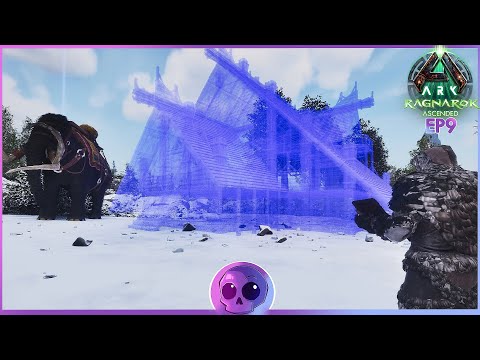 I Built My NEW Base With The Template Hammer!! | Ark Survival Ascended: Ragnarok [EP9]
